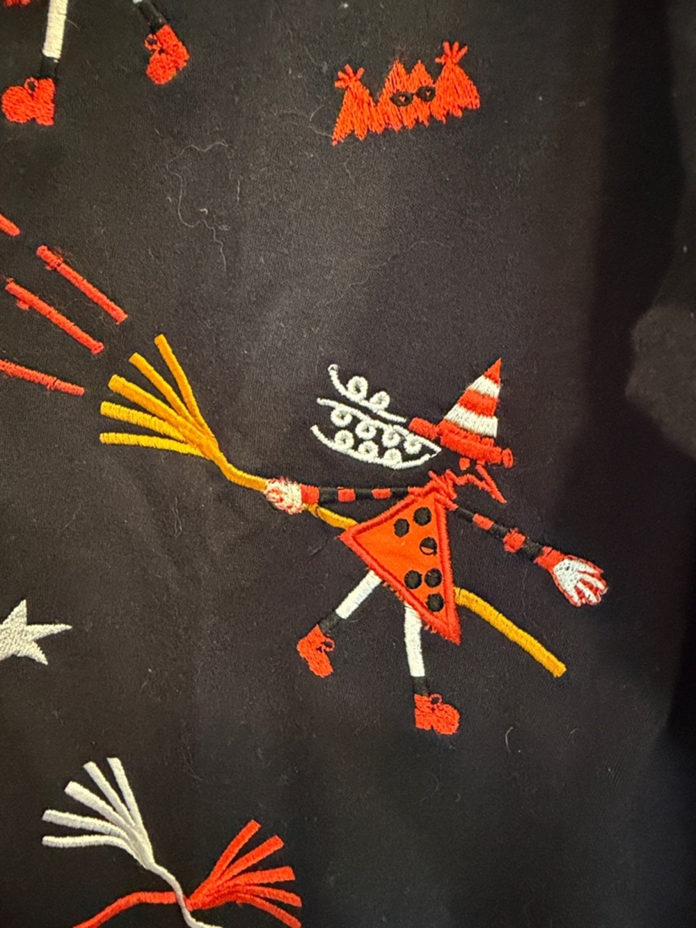 Vintage Michael Star Lite Halloween Cardigan - Picture 5 of 5